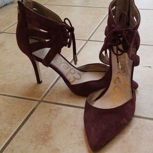 Sam Edelman Wine Colored Heels